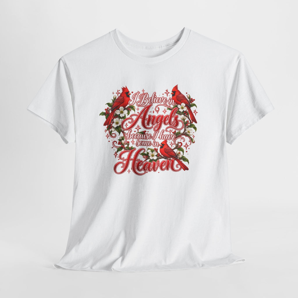 Angels from Heaven Cardinal Christmas T-Shirt