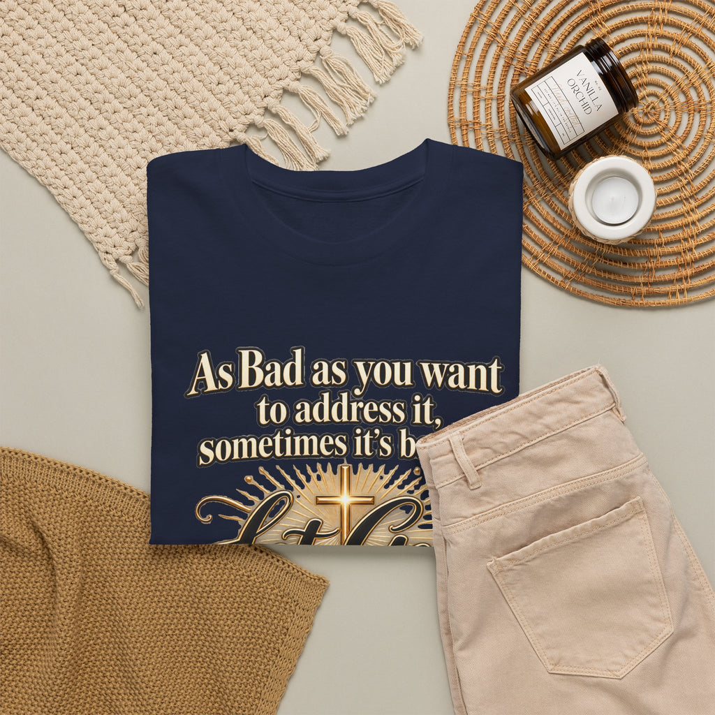 Let God Defend You Inspirational Christian T-Shirt