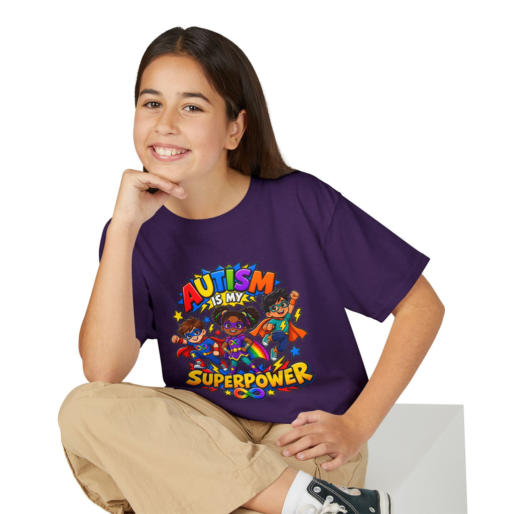 Autism Is My Superpower Youth T-Shirt