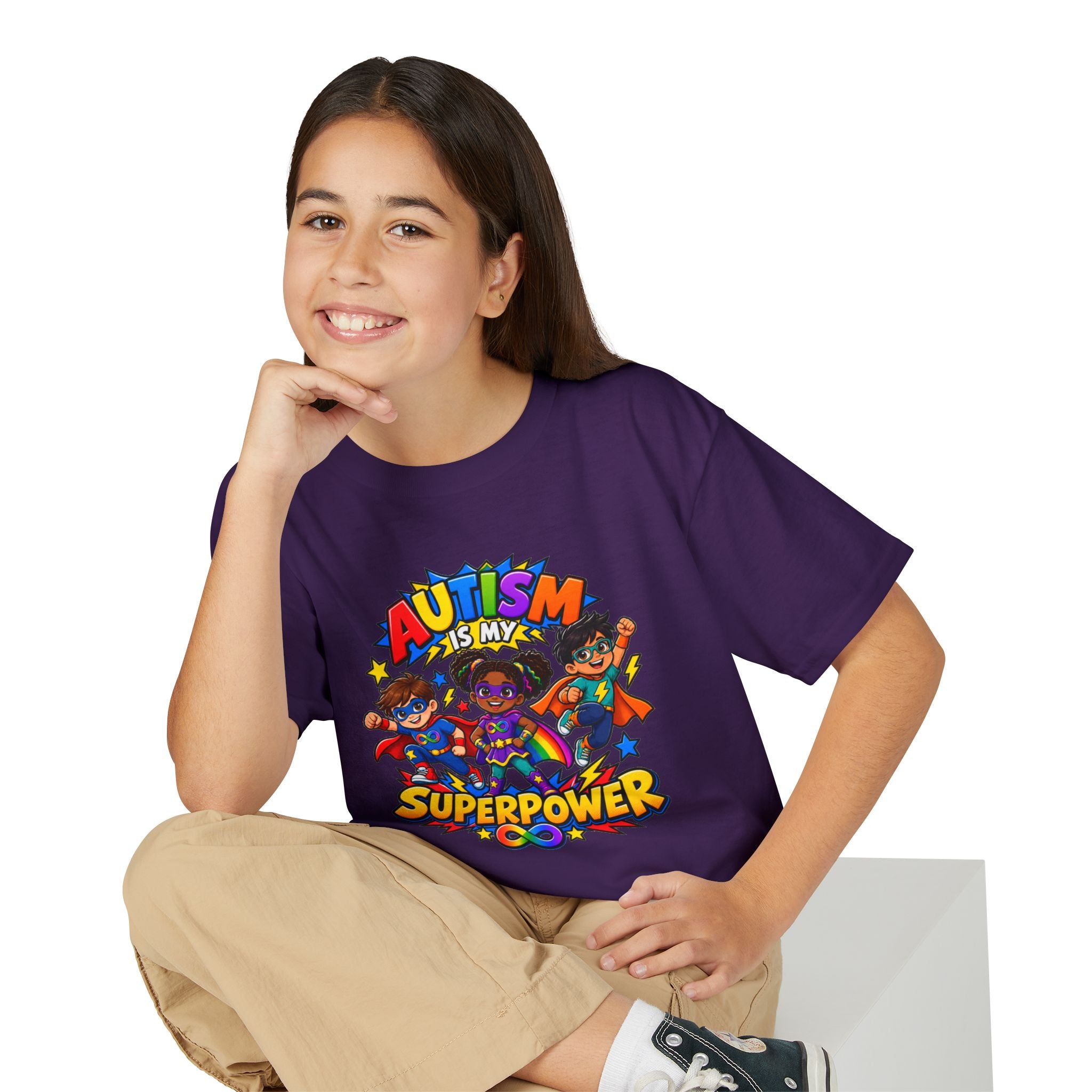 Autism Is My Superpower Youth T-Shirt