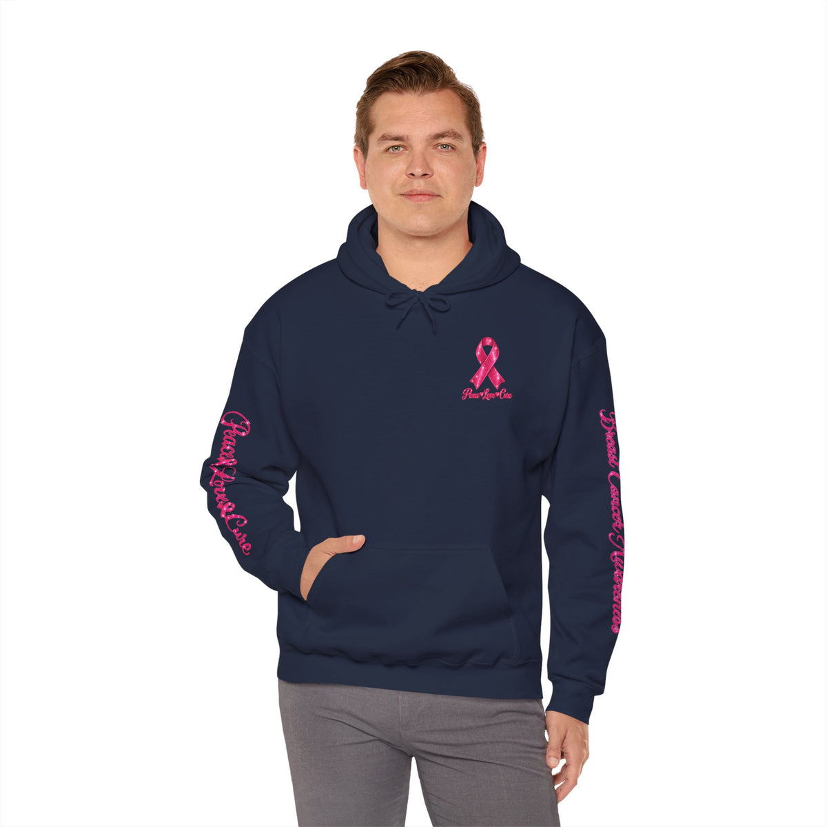 Pink Ribbon Breast Cancer Awareness Hoodie