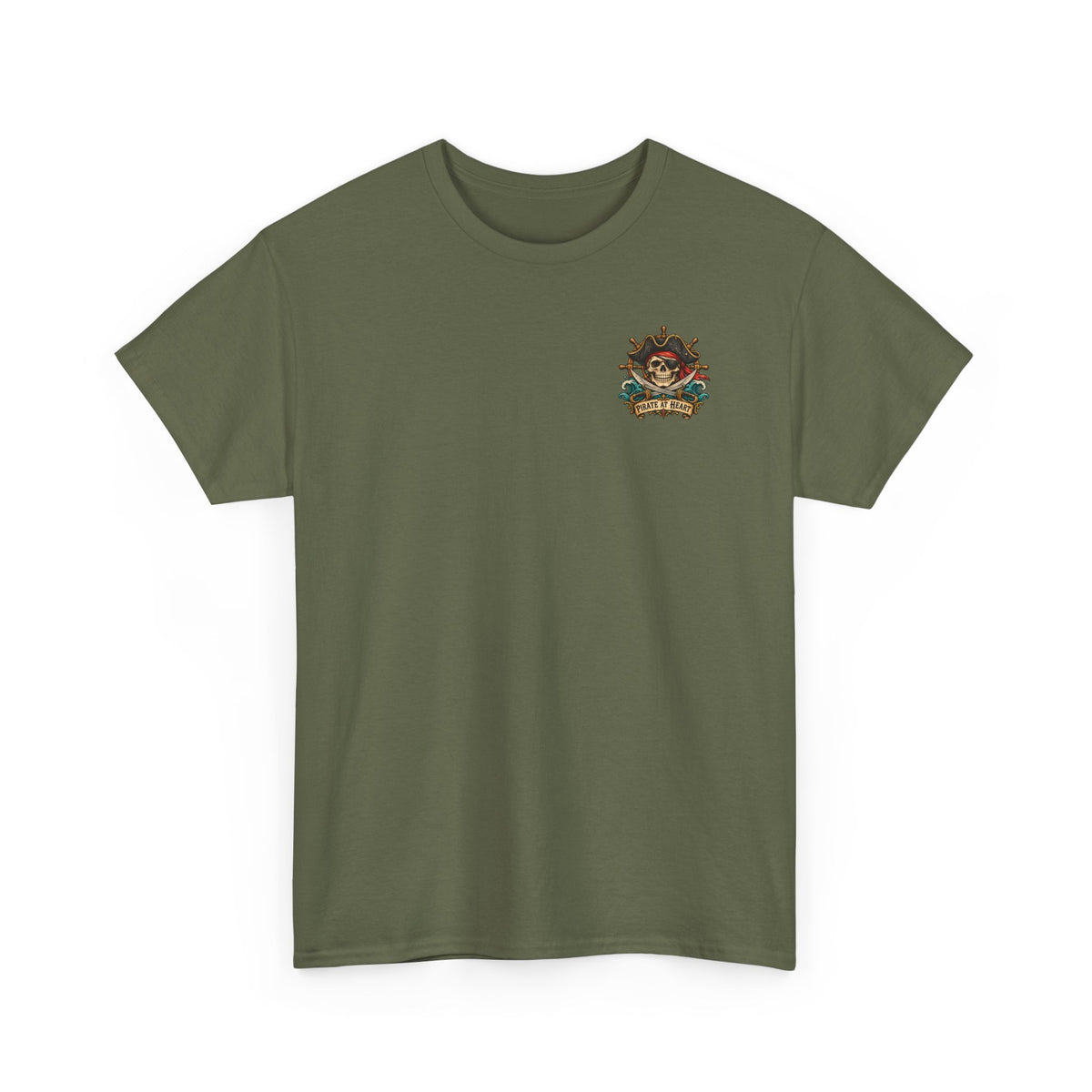 Pirate Skull Tee — "I Was a Pirate" Nautical Skull, Water • Alcohol • Booty • Boats Graphic T‑Shirt