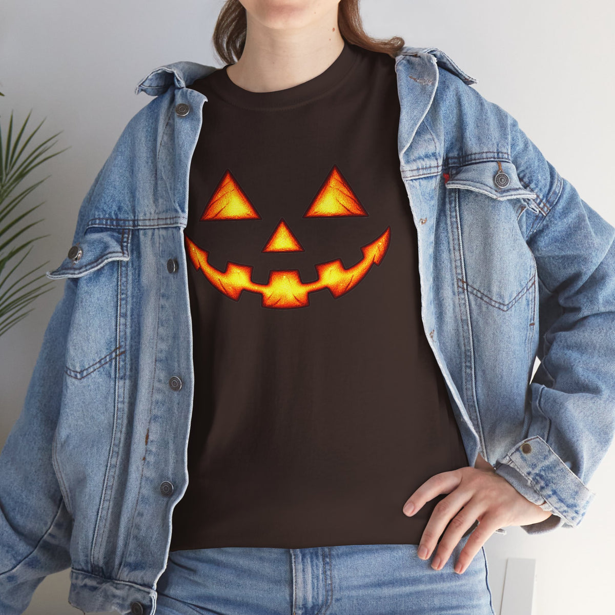 Halloween Jack-O'-Lantern Happy T-Shirt