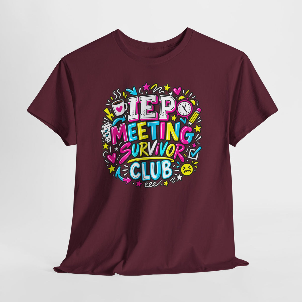 Video Meeting Survivor Club T-Shirt — Funny Remote Work Tee