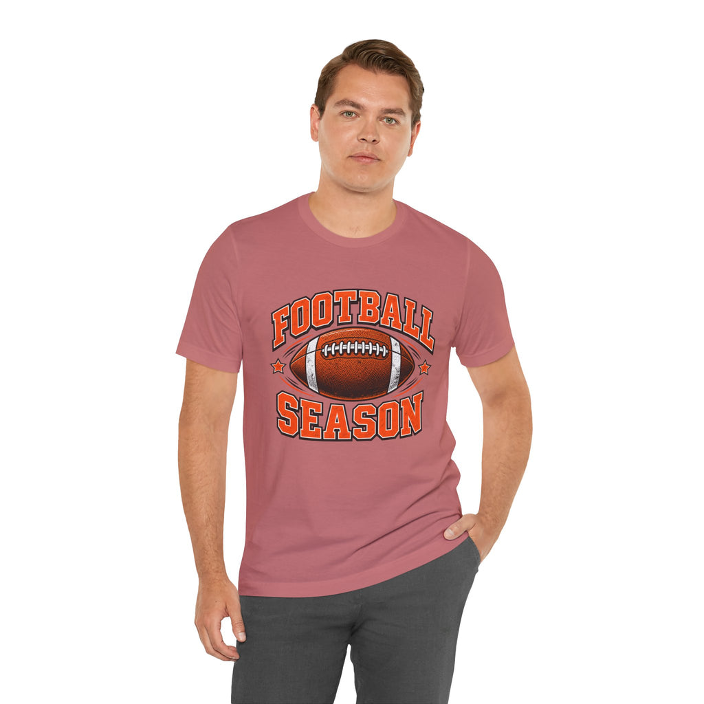 Football Season Tee – Vintage Football Graphic Shirt