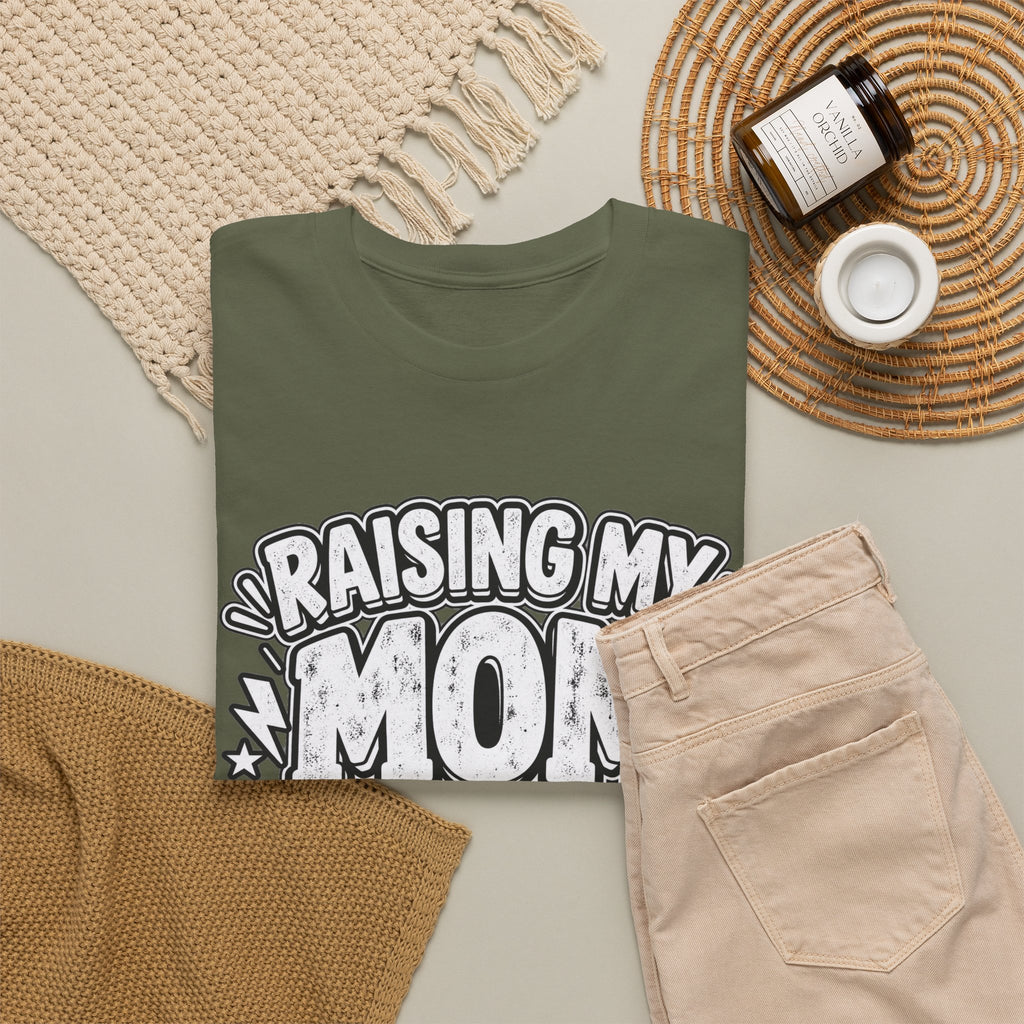 Raising My Mom Is So Hard Tee — Funny Mother-Son Humor Gift