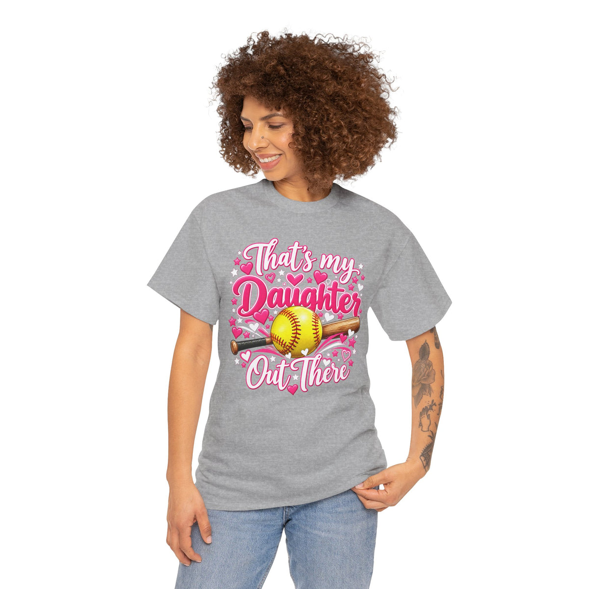 That’s My Daughter Out There Softball T-Shirt