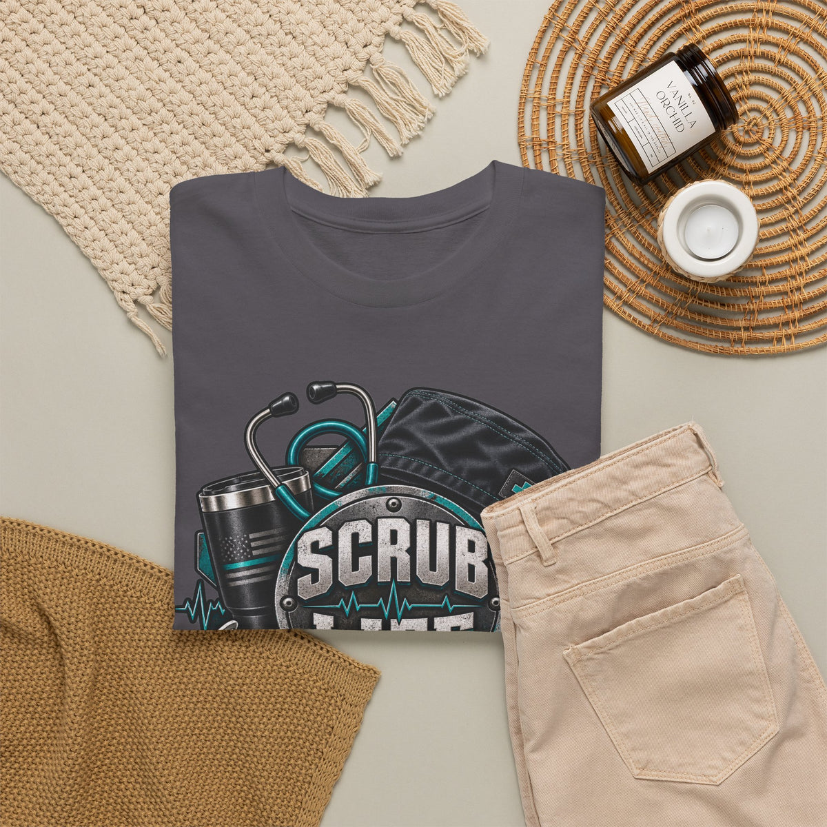 Scrub Life T-Shirt – Nurse & Healthcare Worker Graphic Tee