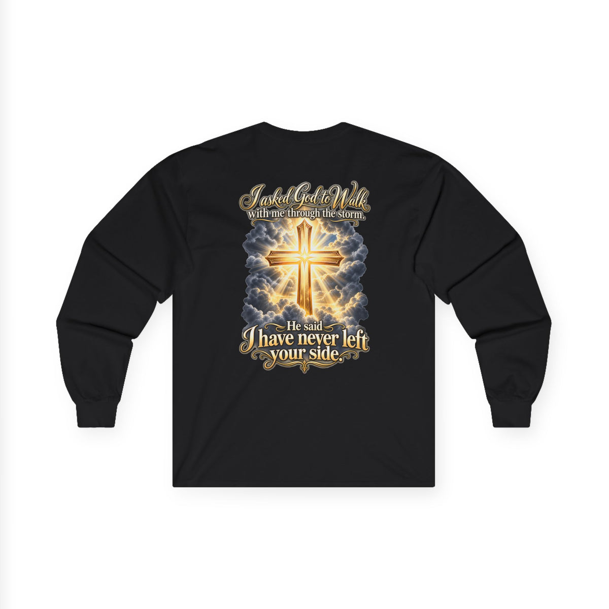 He Is Risen Christian Long Sleeve Tee