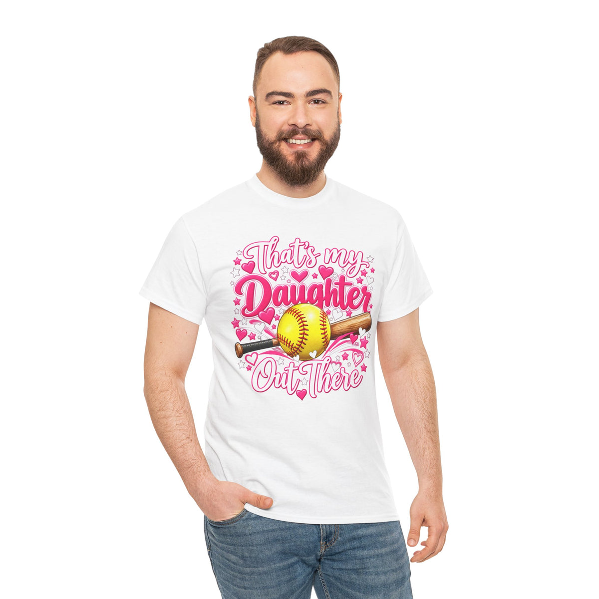 That’s My Daughter Out There Softball T-Shirt