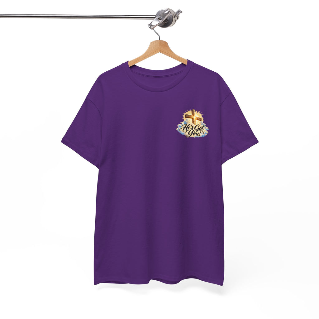 Don't Overthink It He's Got You Tee — Christian Cross Inspirational T‑Shirt