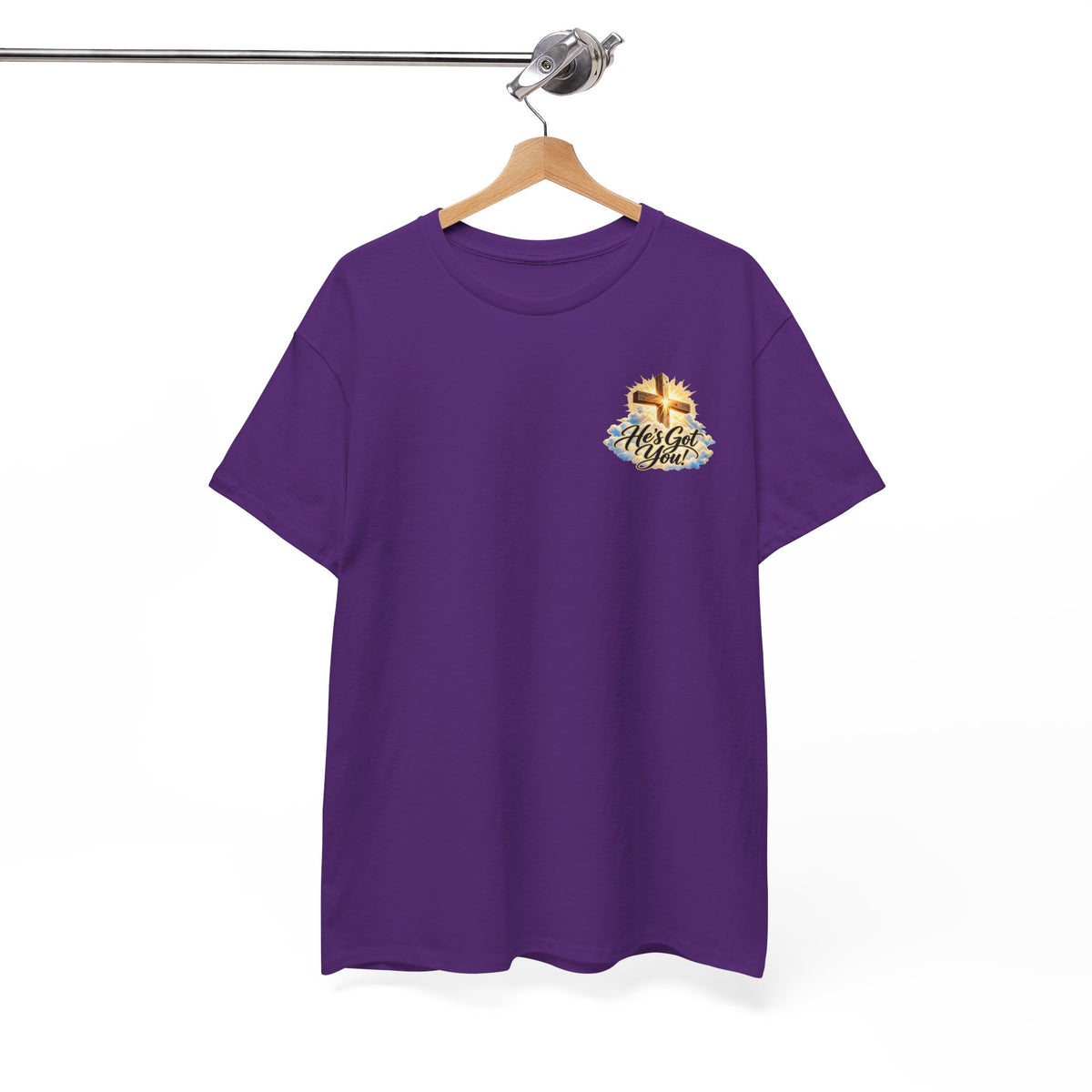 Don't Overthink It He's Got You Tee — Christian Cross Inspirational T‑Shirt