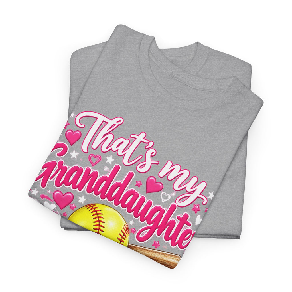 That’s My Granddaughter Out There Softball Grandma T-Shirt