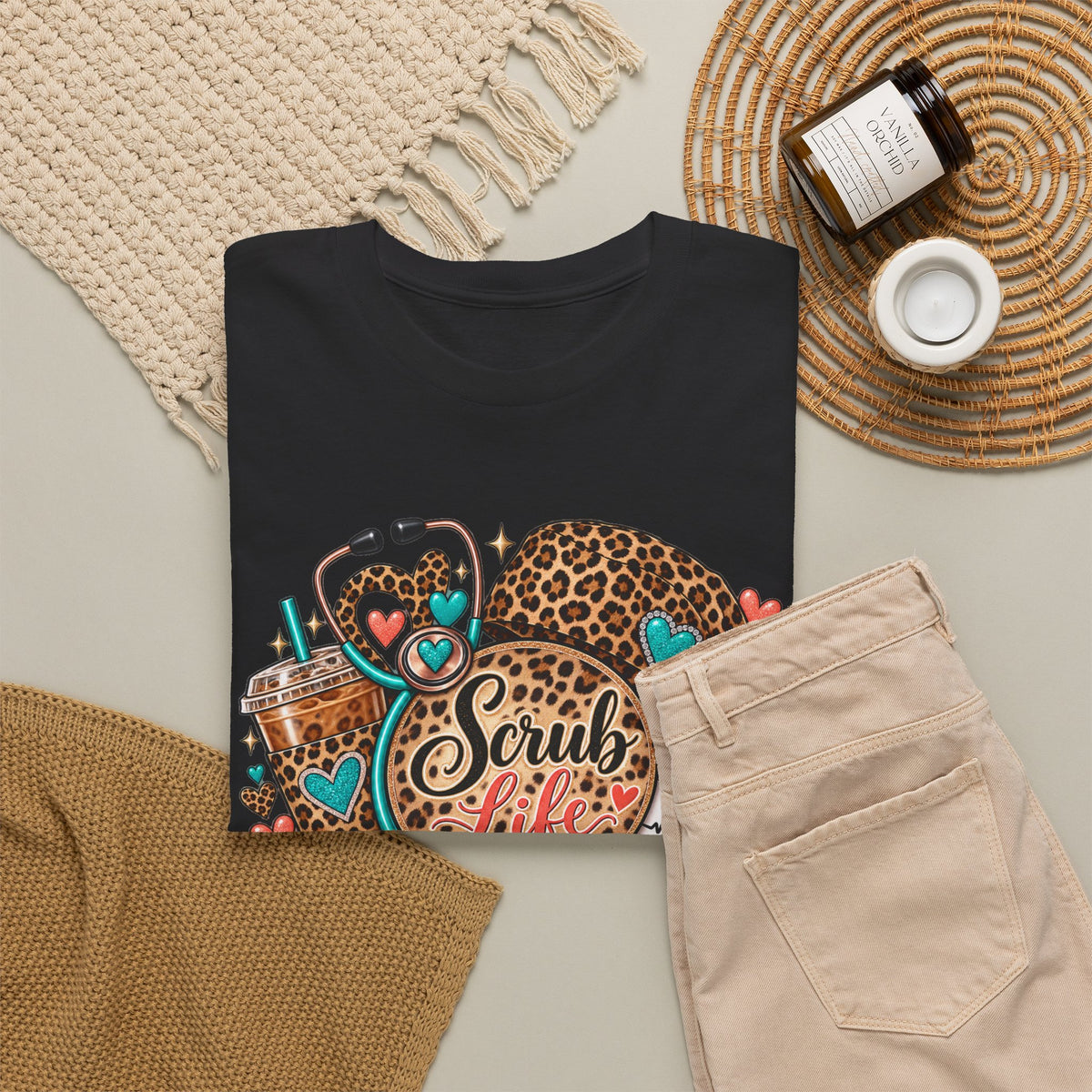 Scrub Life Graphic Tee