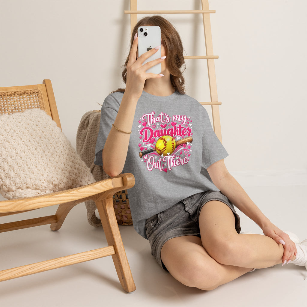 That’s My Daughter Out There Softball T-Shirt