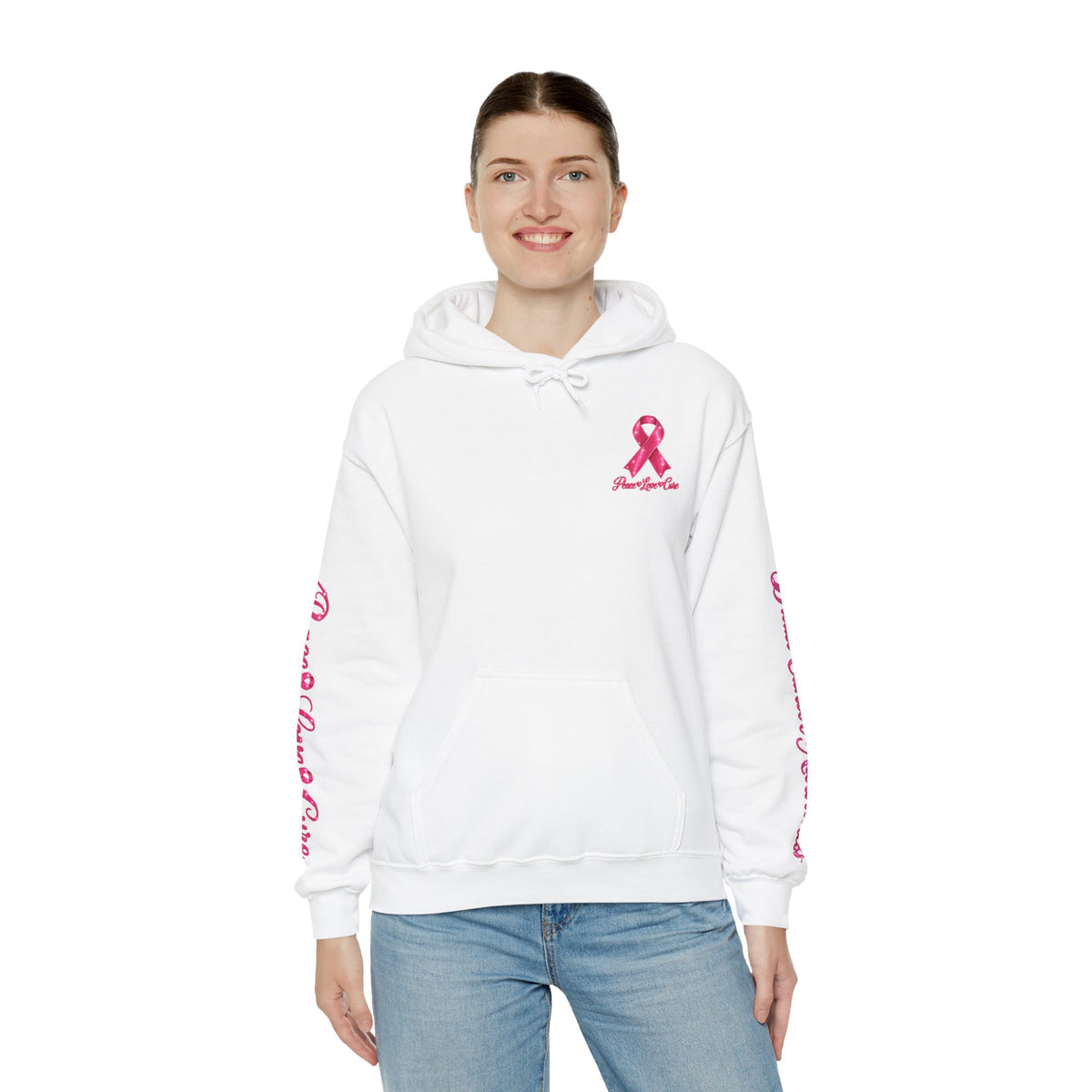 Pink Ribbon Breast Cancer Awareness Hoodie