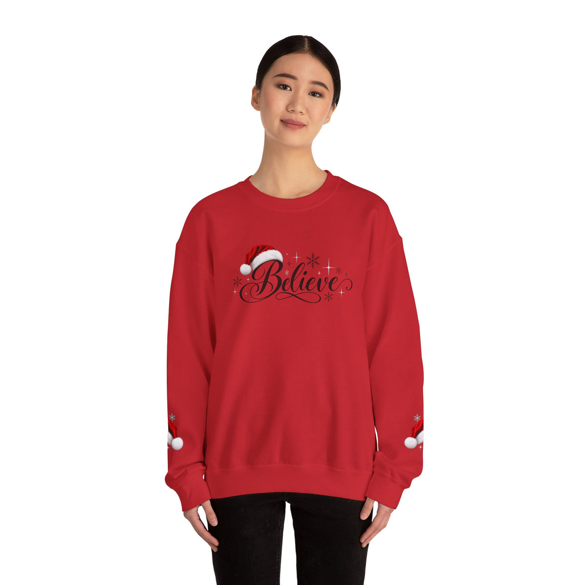 Believe Christmas Crewneck Sweatshirt