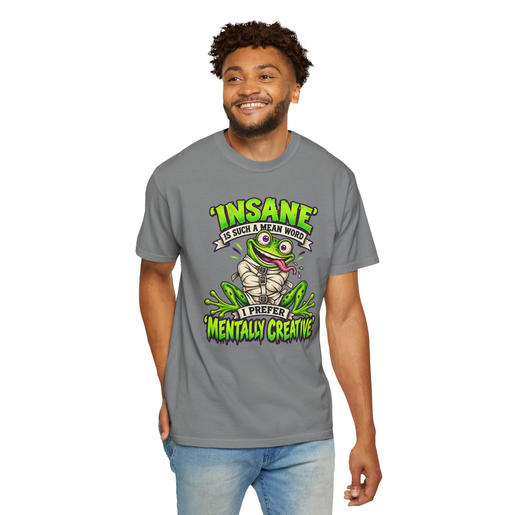 Insane? I Prefer Mentally Creative — Graphic T-Shirt