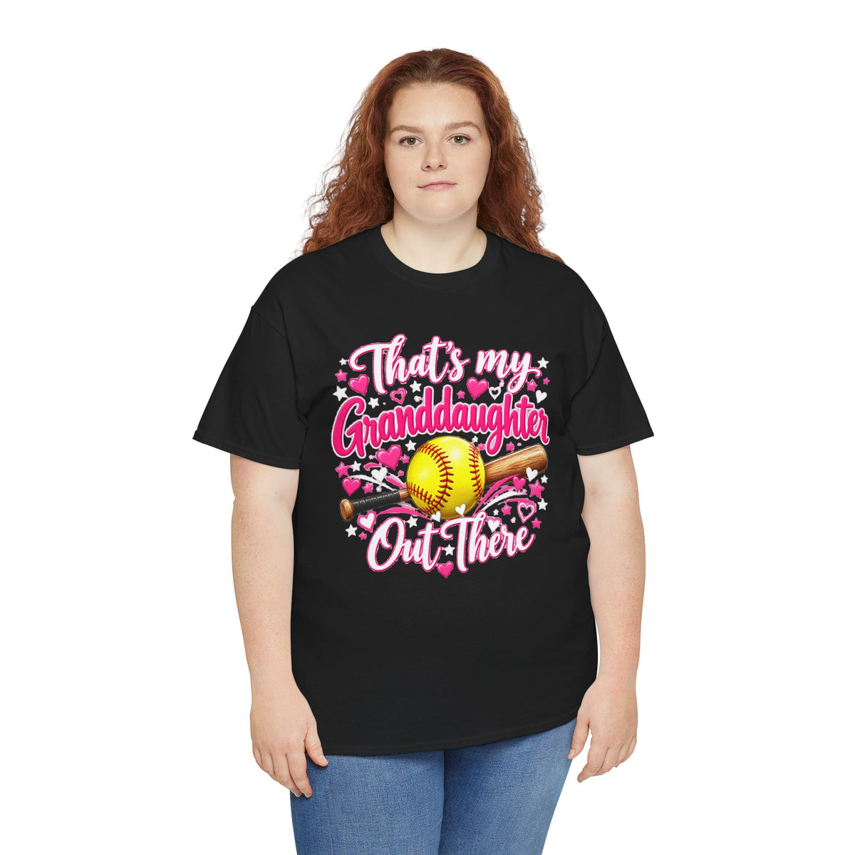 That’s My Granddaughter Out There Softball Grandma T-Shirt