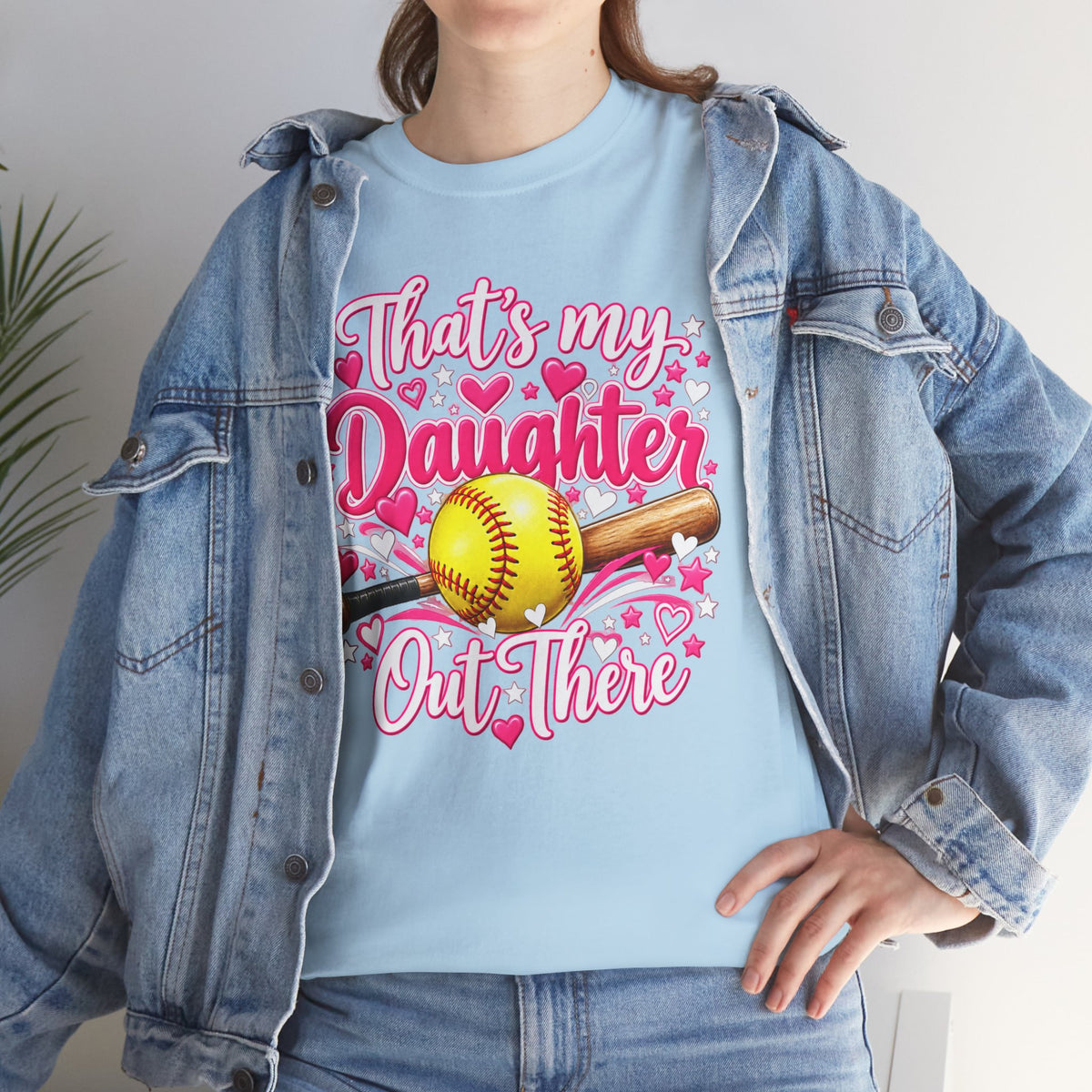 That’s My Daughter Out There Softball T-Shirt
