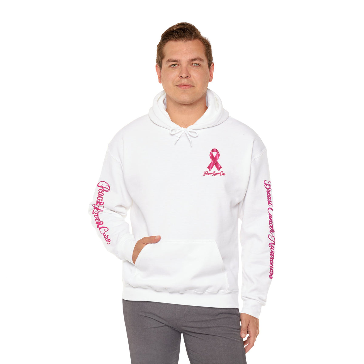 Pink Ribbon Breast Cancer Awareness Hoodie