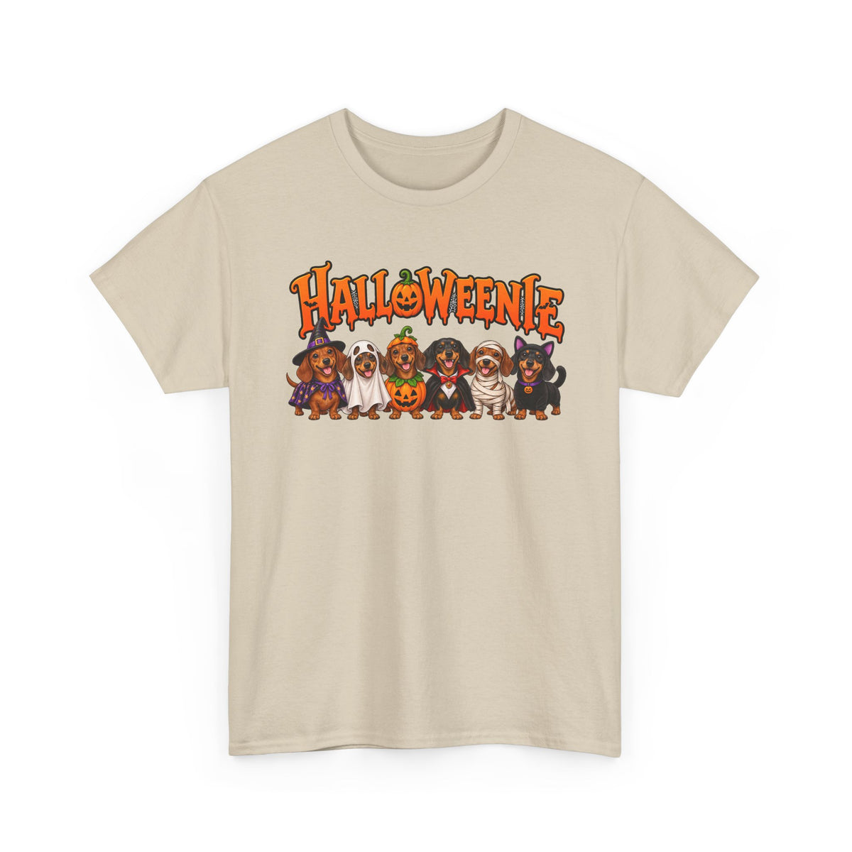 Halloweenie Dachshund T-Shirt | Halloween Dog Graphic