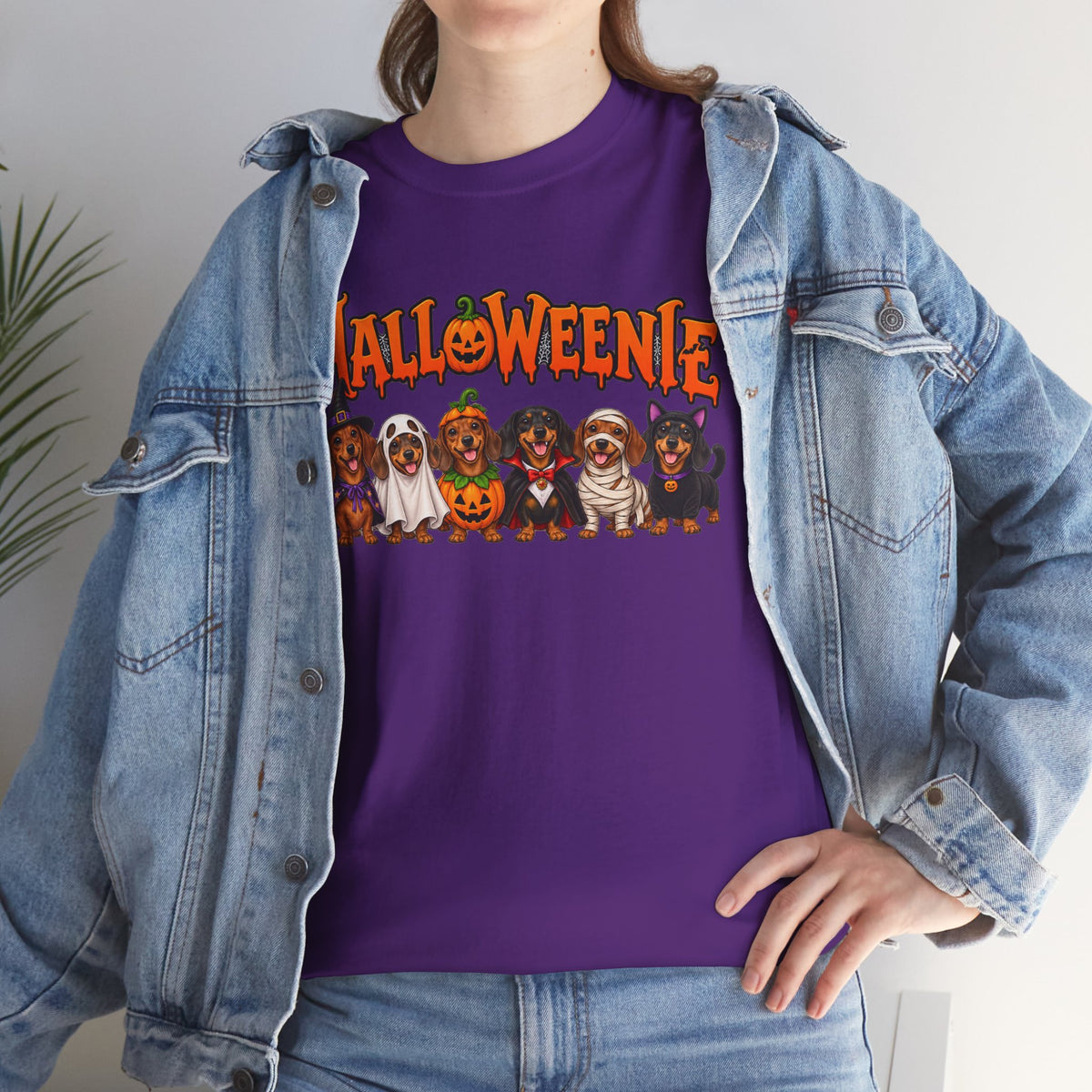 Halloweenie Dachshund T-Shirt | Halloween Dog Graphic