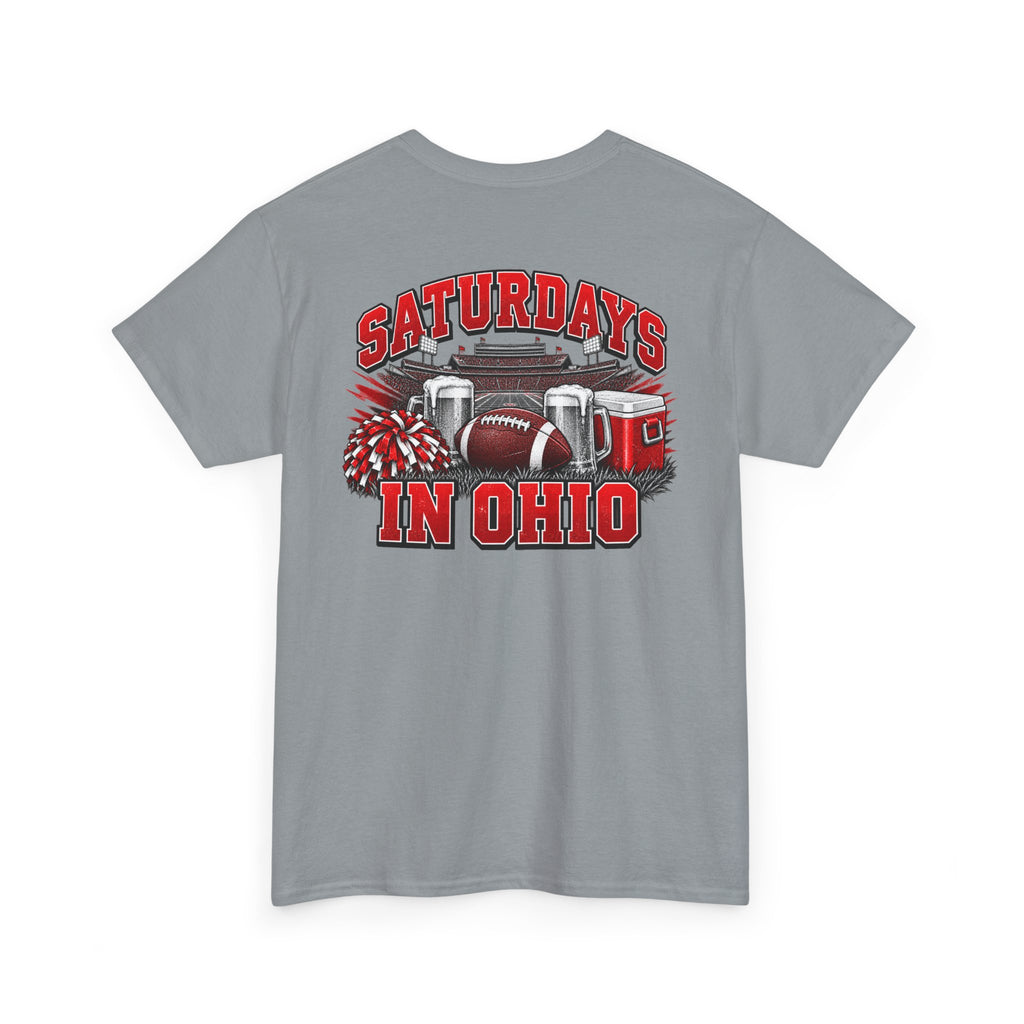 T-Shirt — Saturdays in Ohio Football & Tailgate Tee