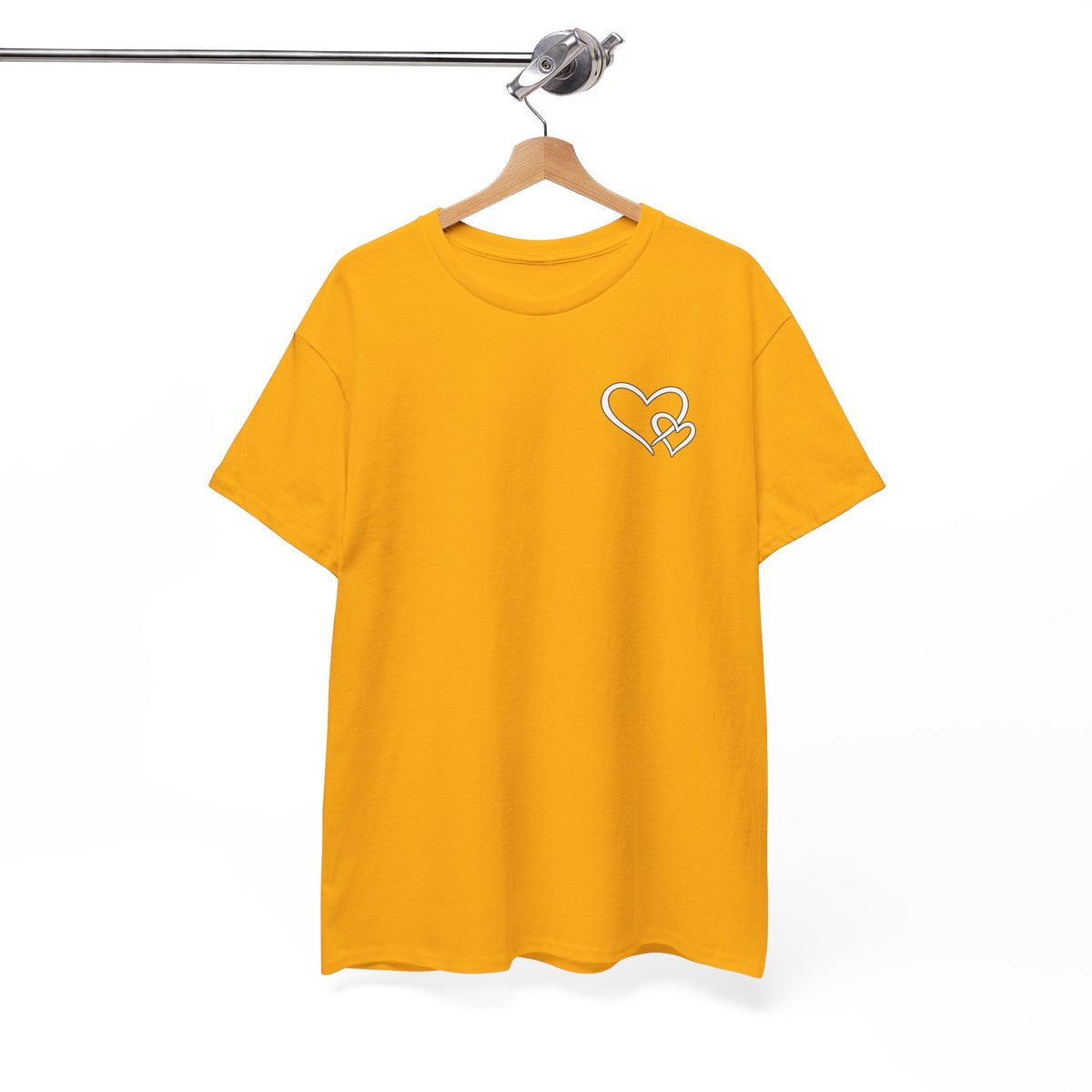 Inspirational Heart T-Shirt – "To the Person Behind Me: You Are Amazing, Beautiful and Enough" Motivational Tee