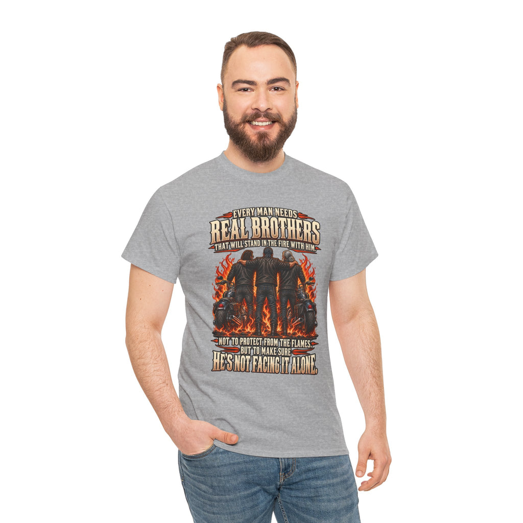 Real Brothers Graphic T-Shirt – Brotherhood and Strength