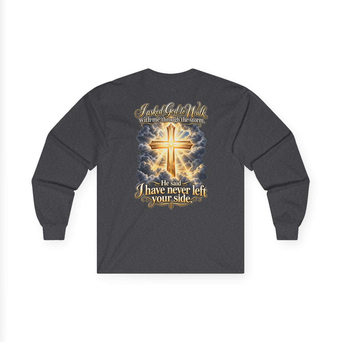 He Is Risen Christian Long Sleeve Tee