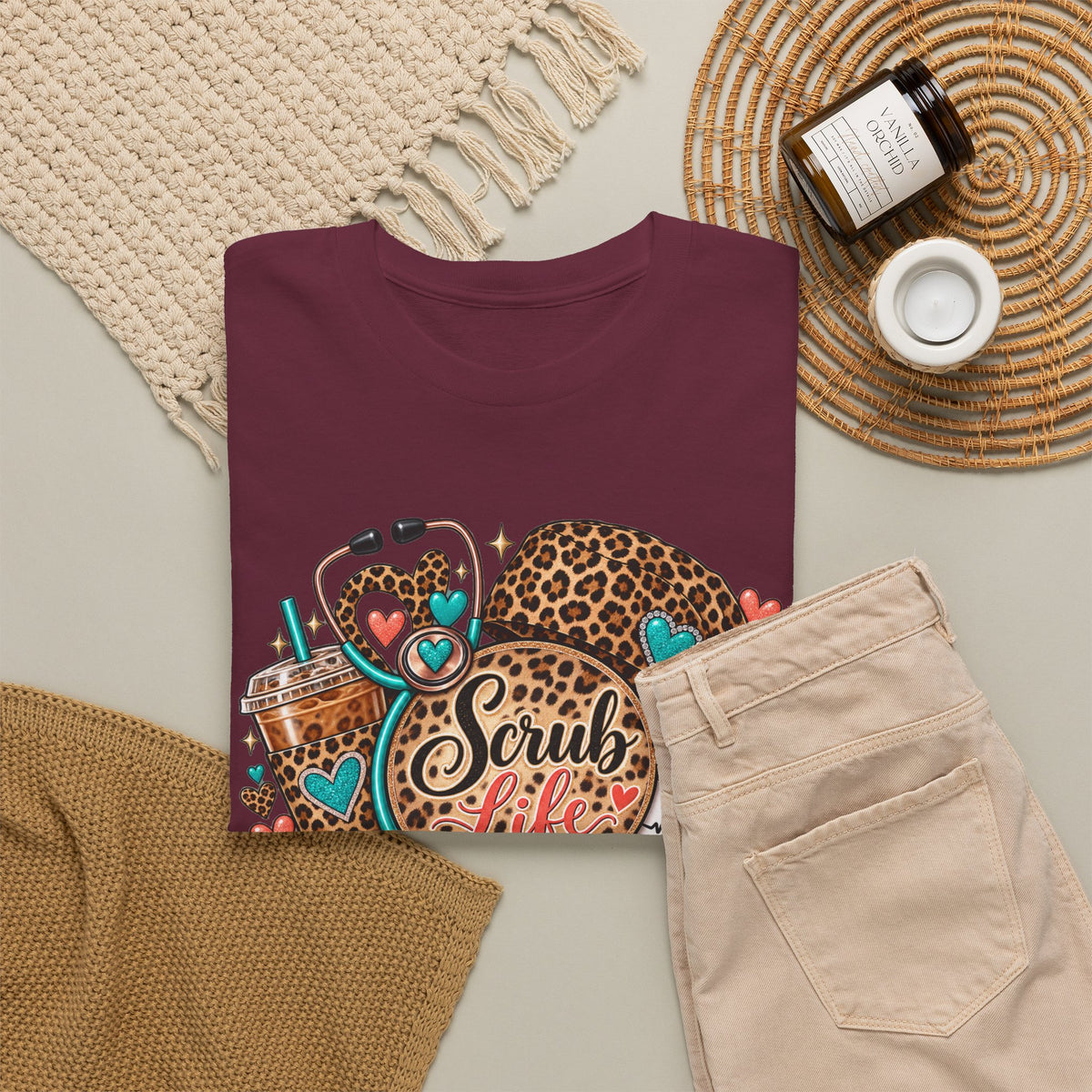 Scrub Life Graphic Tee