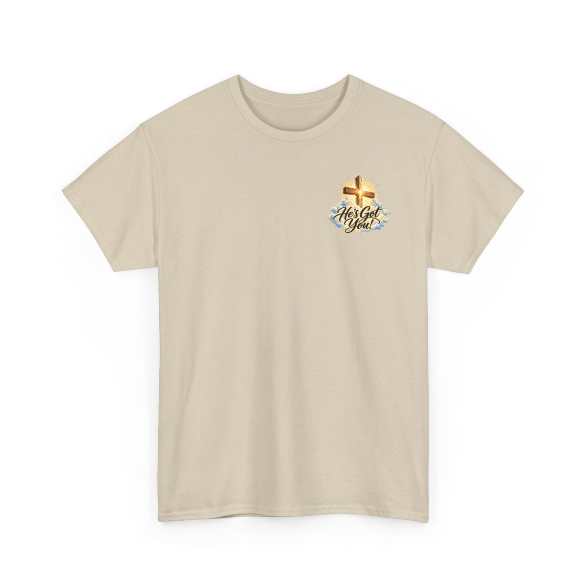 Don't Overthink It He's Got You Tee — Christian Cross Inspirational T‑Shirt