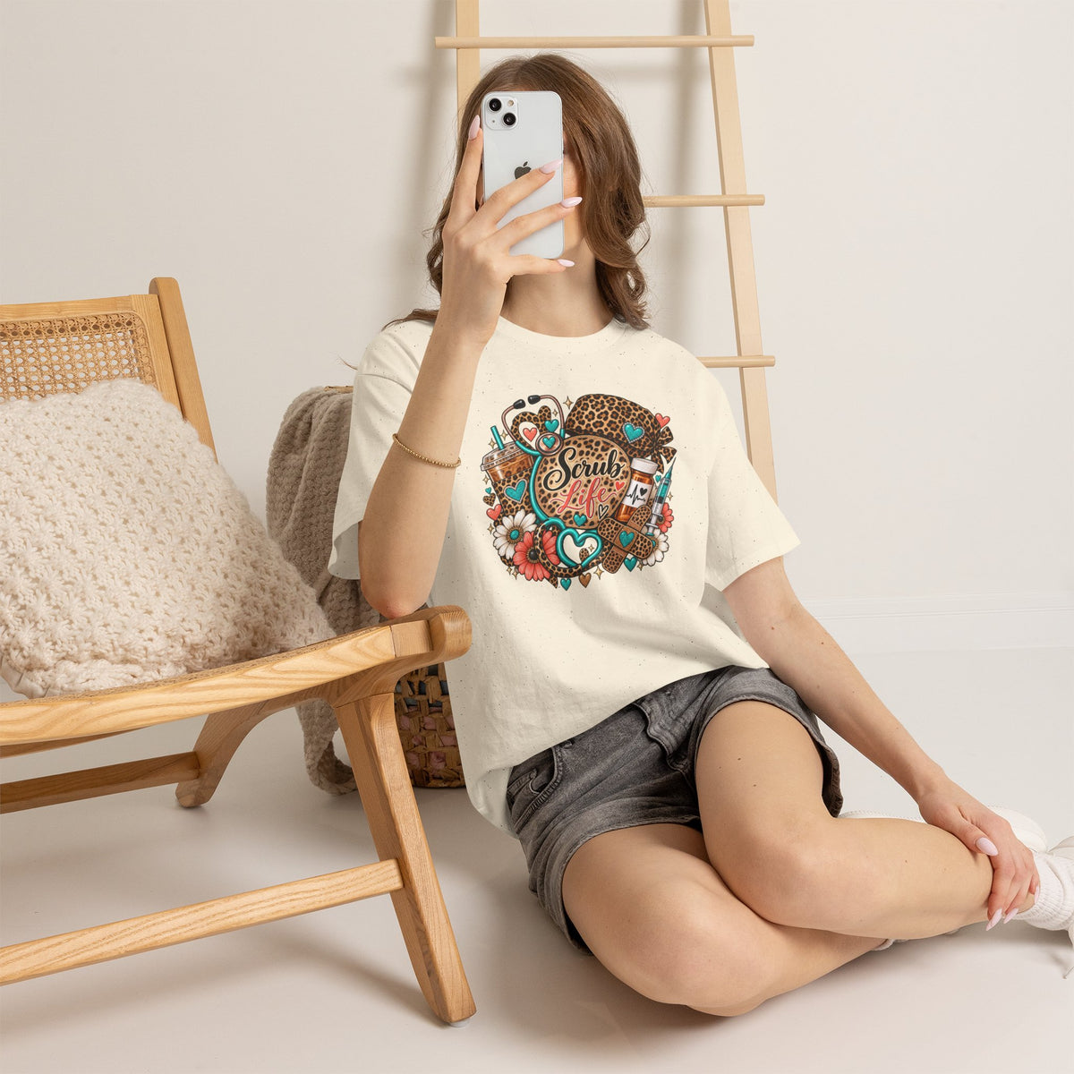 Scrub Life Graphic Tee