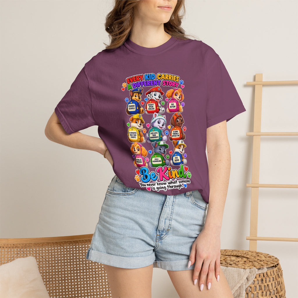 Be Kind Every Kid Carries Inspirational T-Shirt