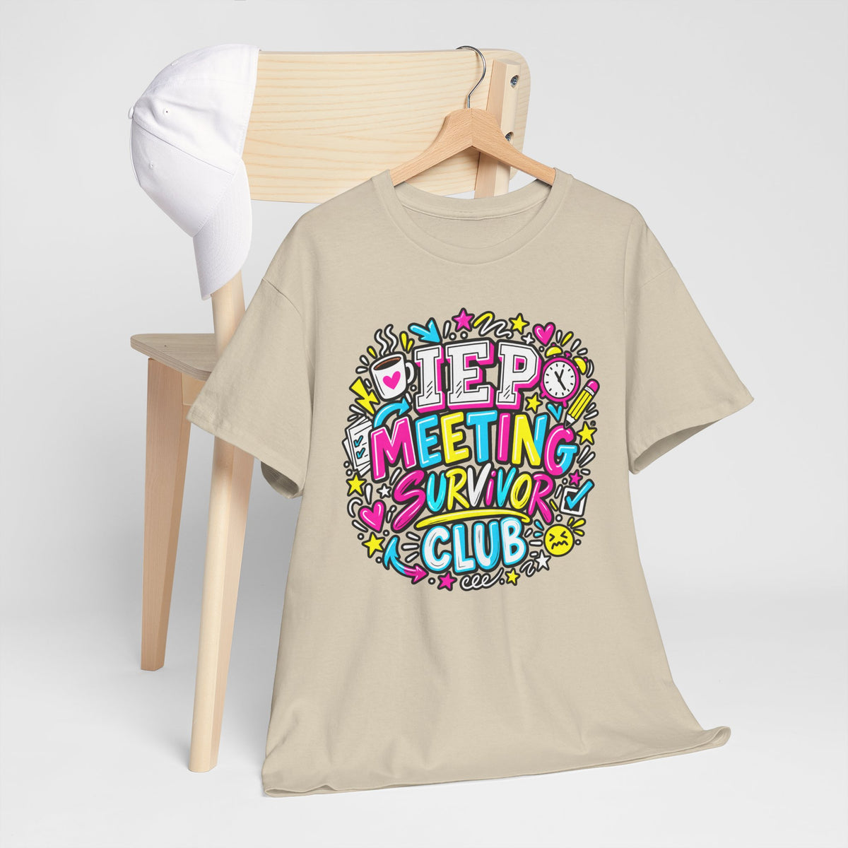 Video Meeting Survivor Club T-Shirt — Funny Remote Work Tee