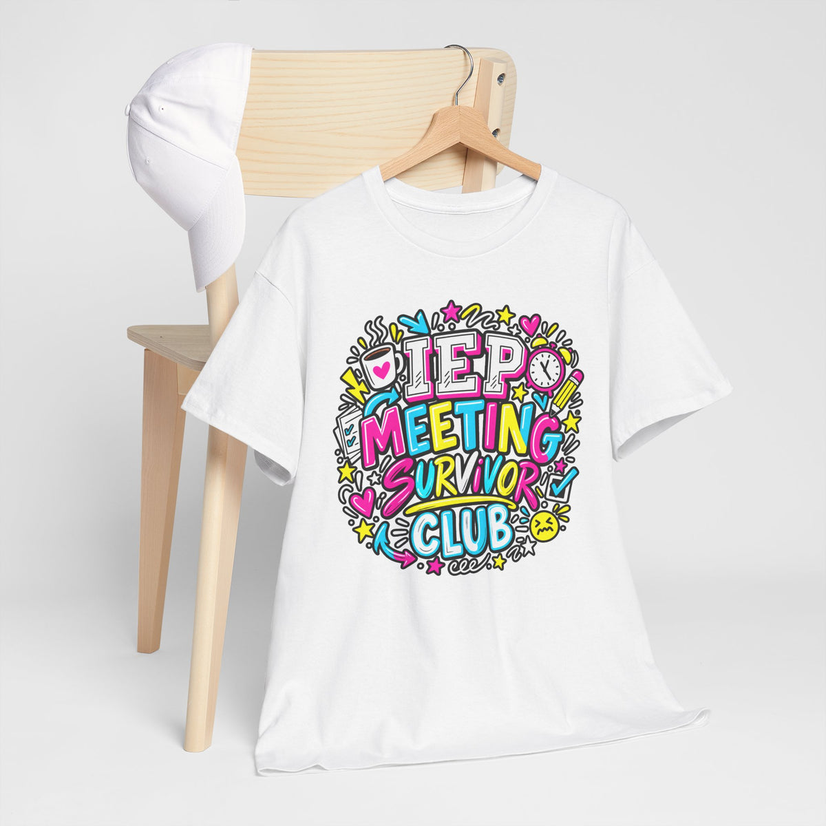 Video Meeting Survivor Club T-Shirt — Funny Remote Work Tee