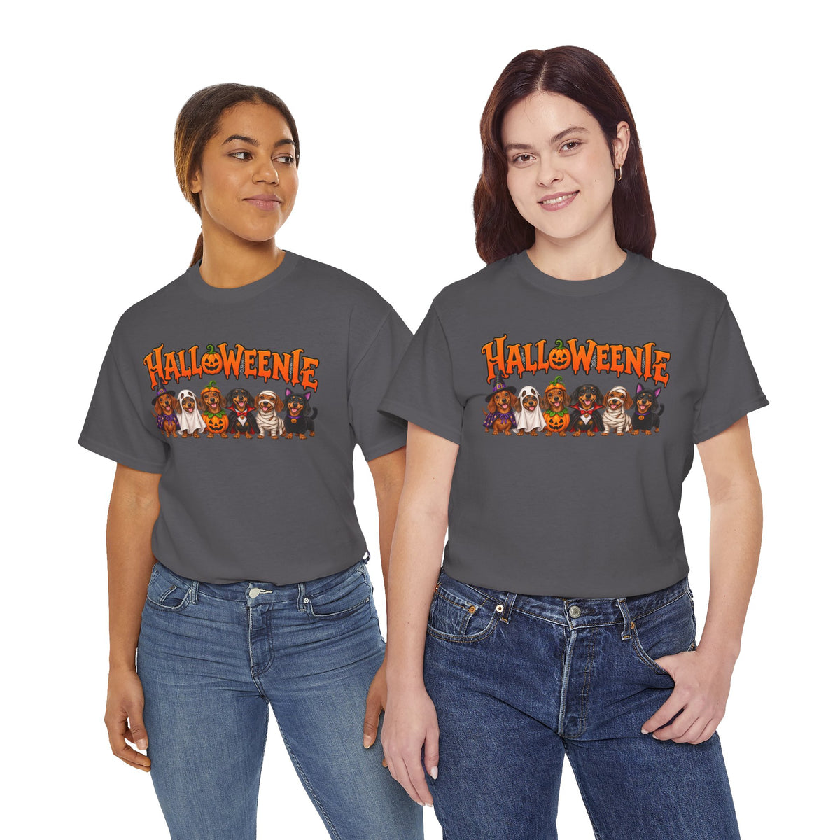 Halloweenie Dachshund T-Shirt | Halloween Dog Graphic