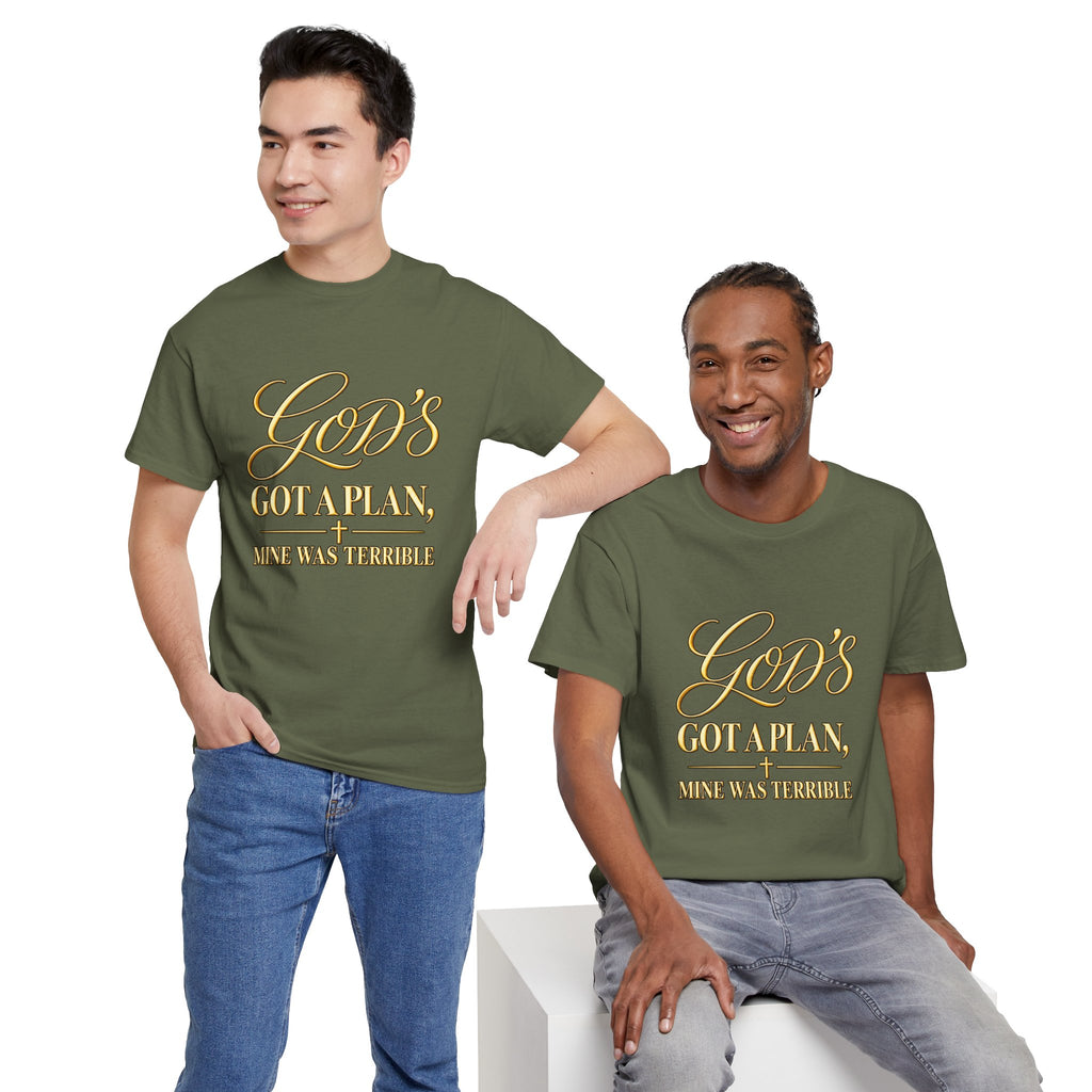 God's Got a Plan T‑Shirt — Inspirational Christian Faith Tee