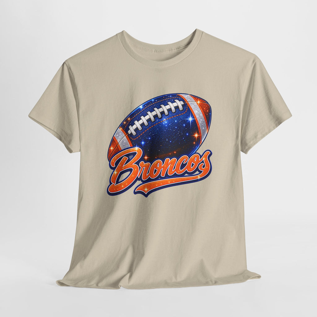 Broncos Football T-Shirt — Galaxy Football Graphic Tee