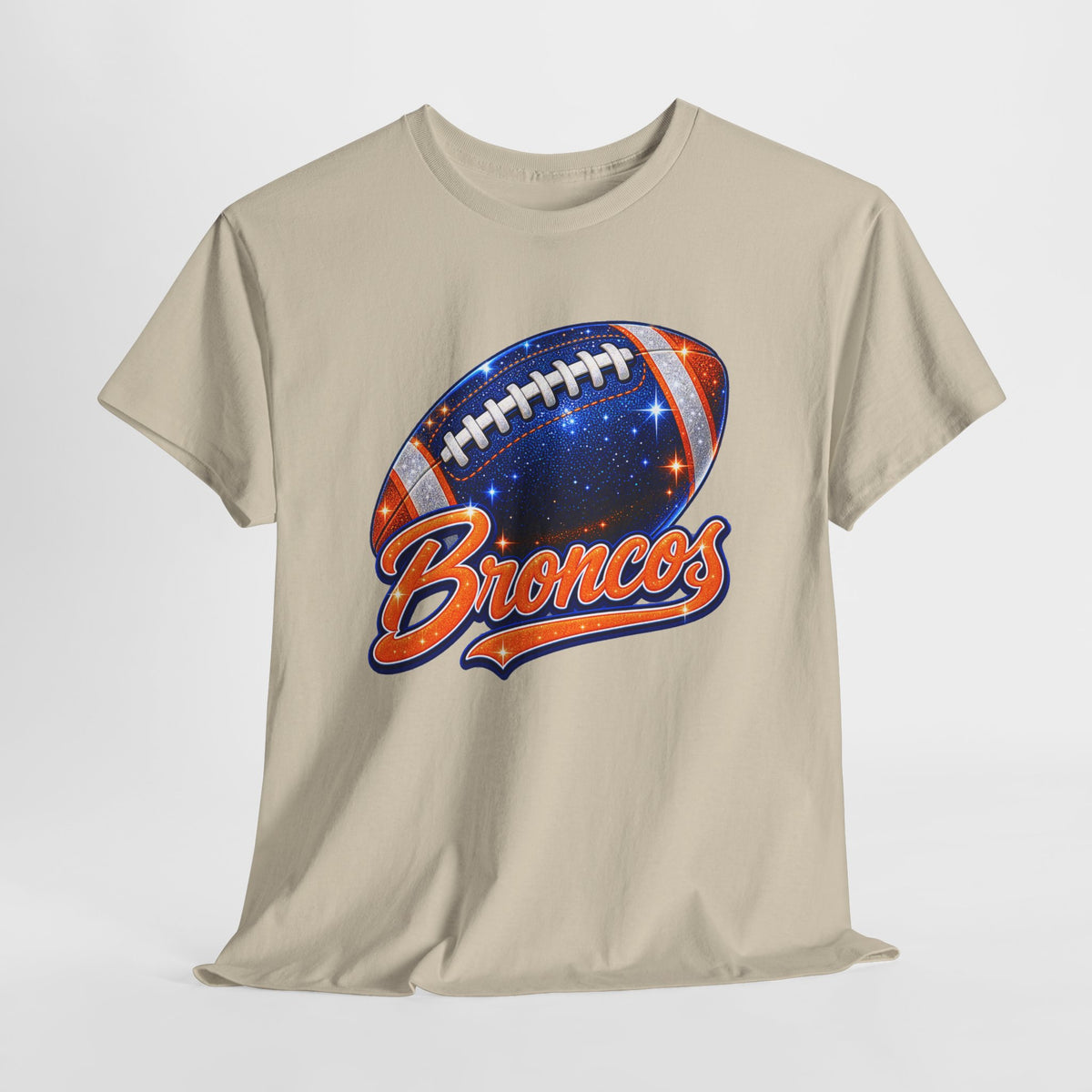 Broncos Football T-Shirt — Galaxy Football Graphic Tee
