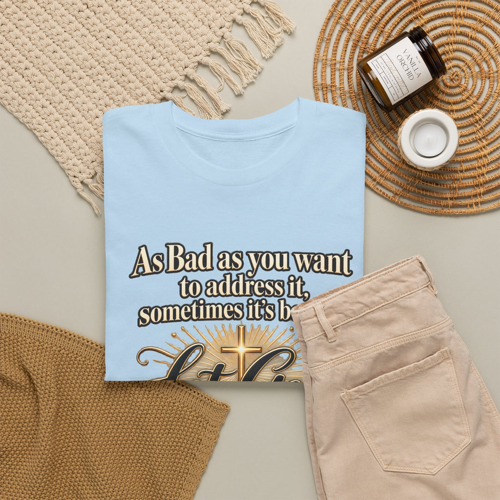 Let God Defend You Inspirational Christian T-Shirt