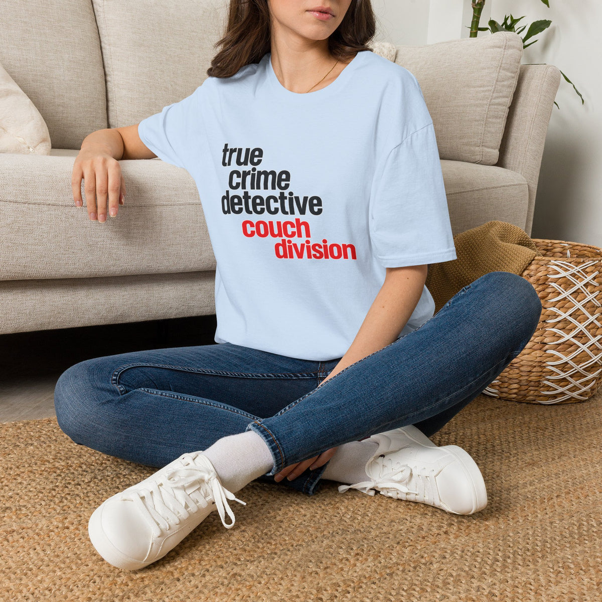 True Crime Detective Couch Division T-Shirt
