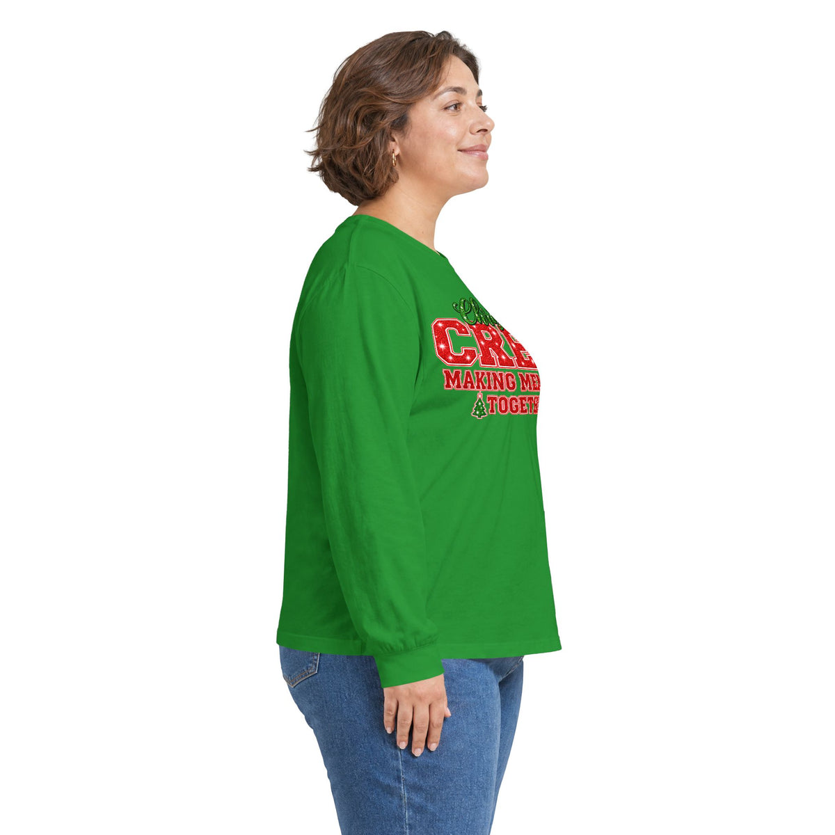 Christmas Crew Making Memories Together Long Sleeve Tee
