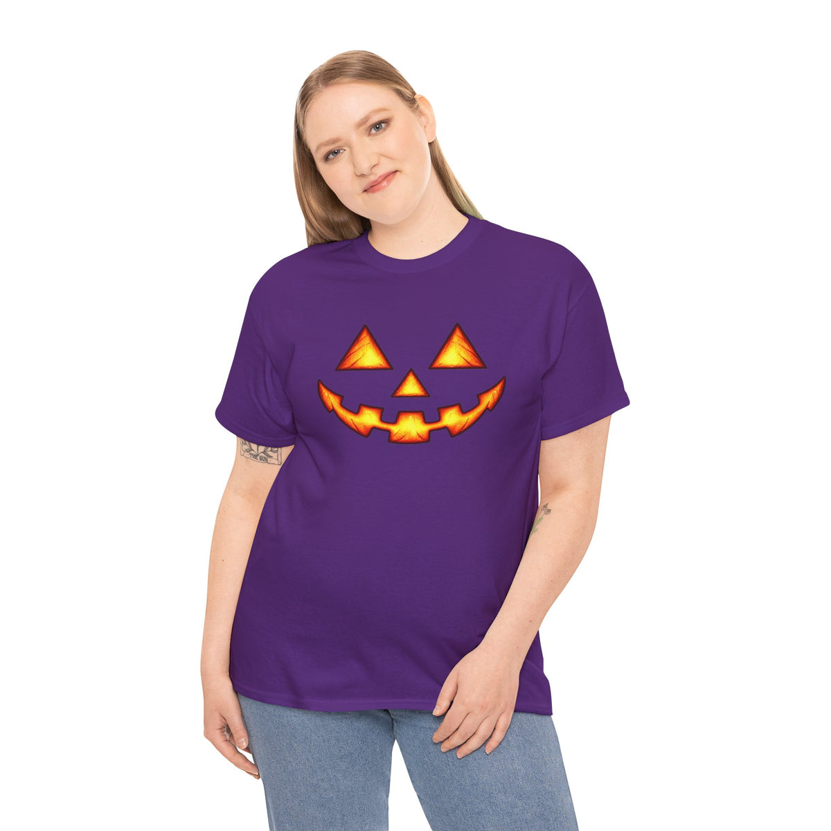 Halloween Jack-O'-Lantern Happy T-Shirt
