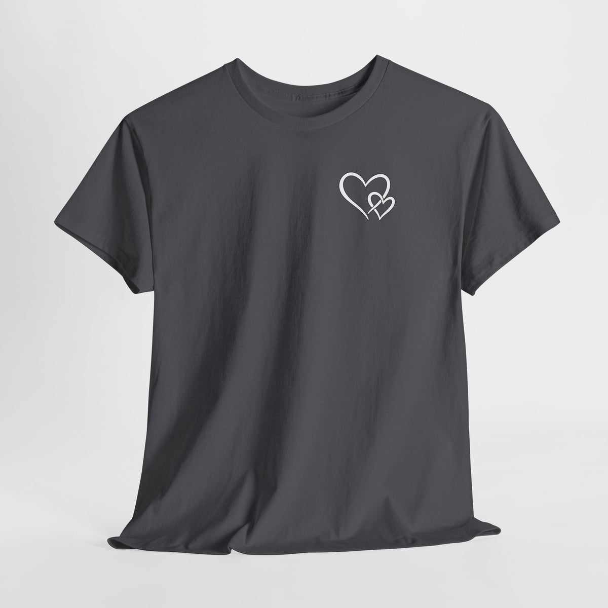 Inspirational Heart T-Shirt – "To the Person Behind Me: You Are Amazing, Beautiful and Enough" Motivational Tee