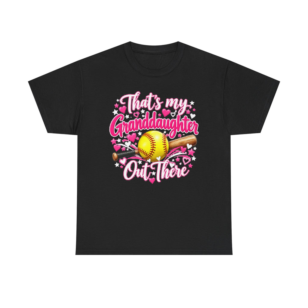 That’s My Granddaughter Out There Softball Grandma T-Shirt