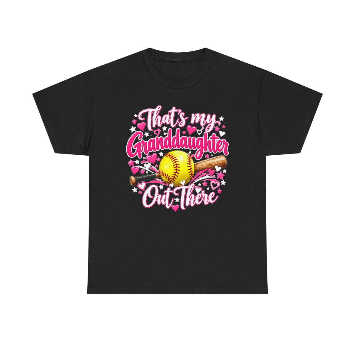 That’s My Granddaughter Out There Softball Grandma T-Shirt