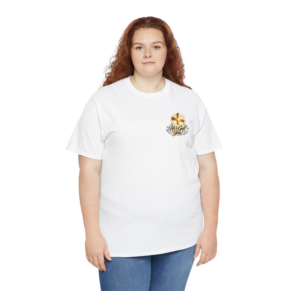 Don't Overthink It He's Got You Tee — Christian Cross Inspirational T‑Shirt