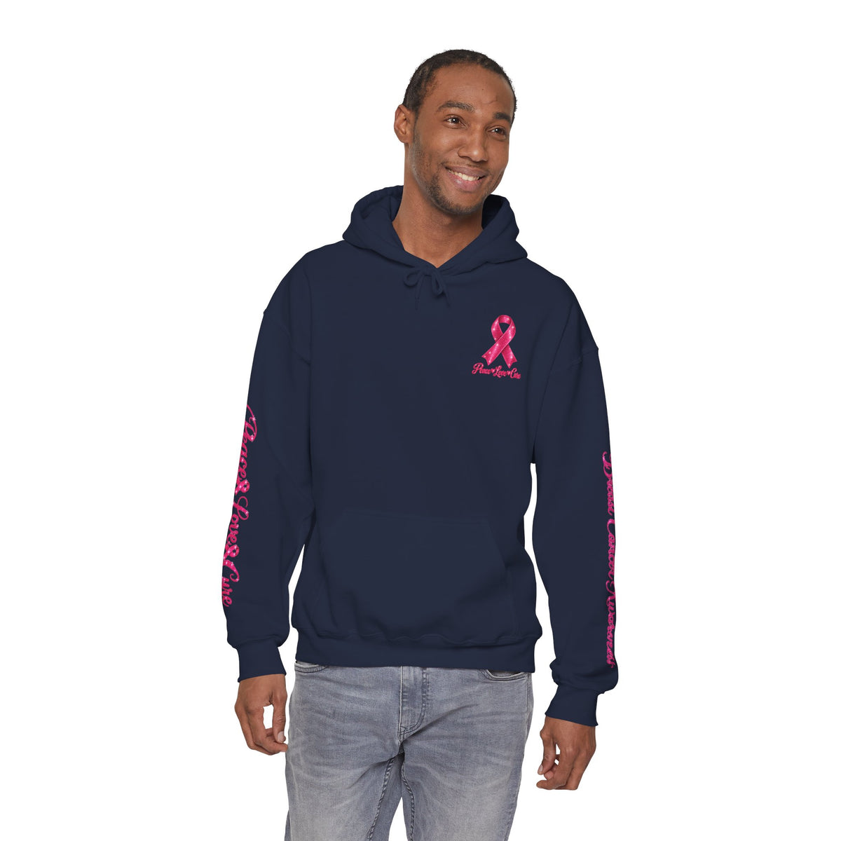 Pink Ribbon Breast Cancer Awareness Hoodie